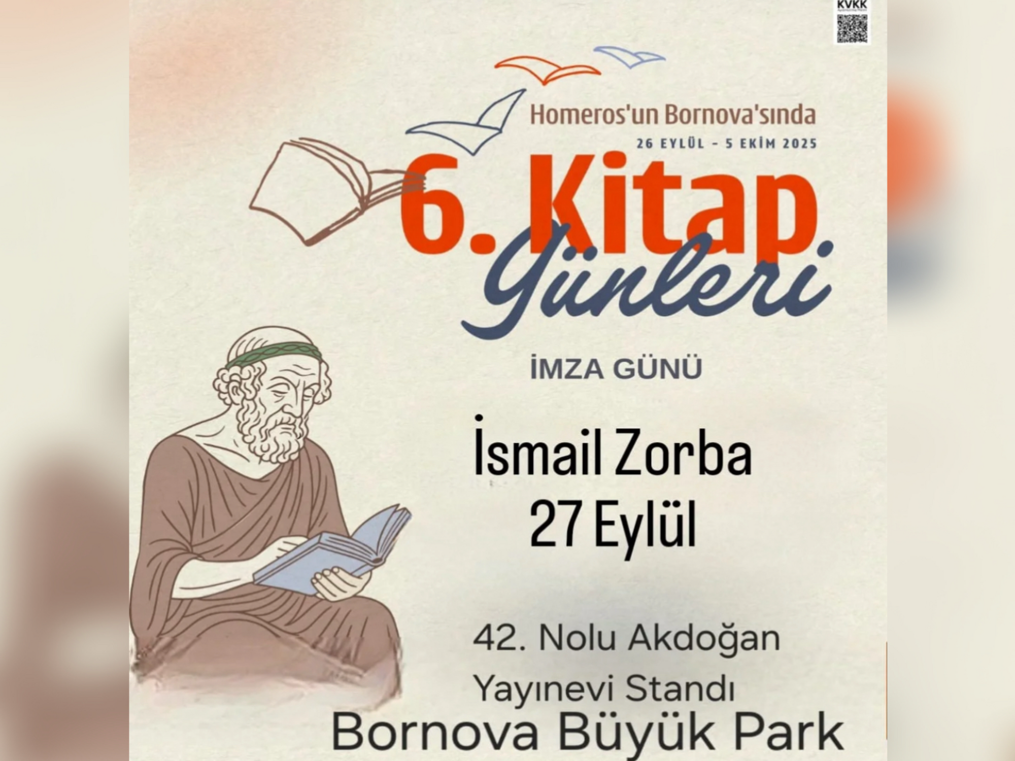 Muğla’nın ve sitemizin sevilen yazarlarından sayın İsmail Zorba, 6. Bornova