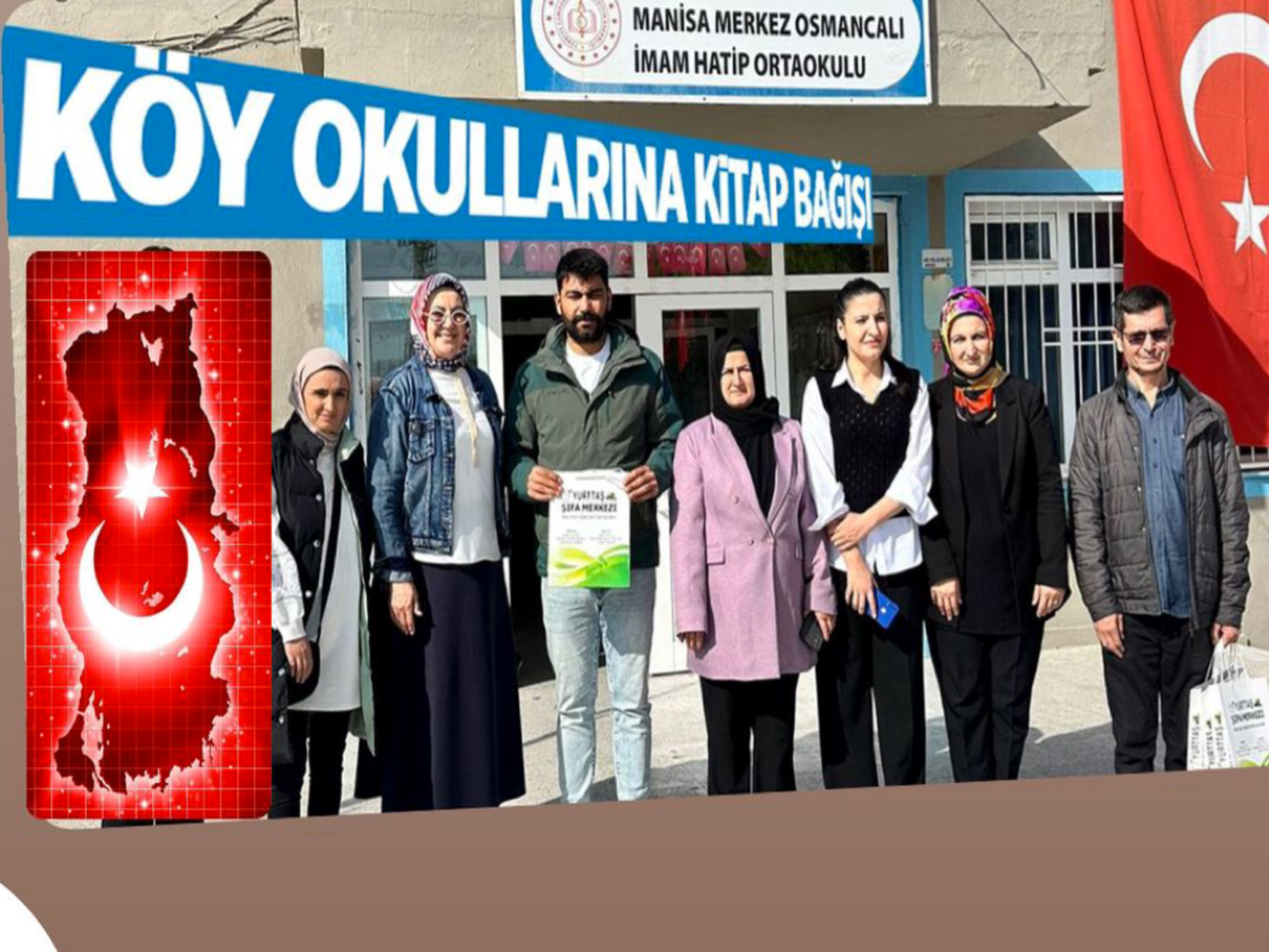 Türkiye Dil ve Edebiyat Derneği Manisa Şubesi’nden Köy Okullarına Kitap