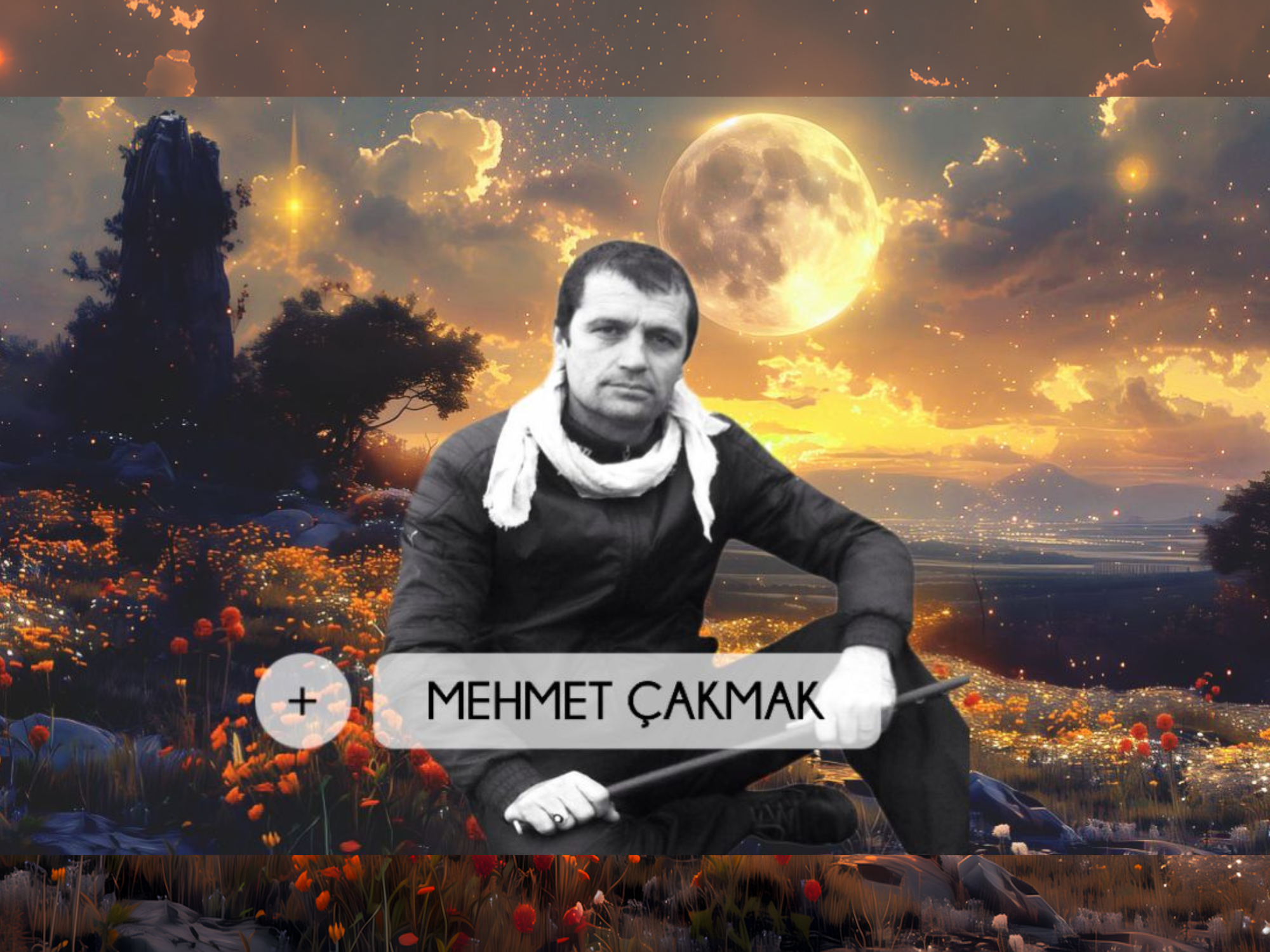 Zifiri karanlık bir odada baş ucunda eski bir radyodan cızırtılar