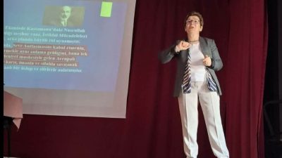 Manisa’nın Saruhanlı ilçesinde bulunan Saruhanlı Anadolu Lisesi, anlamlı bir etkinliğe